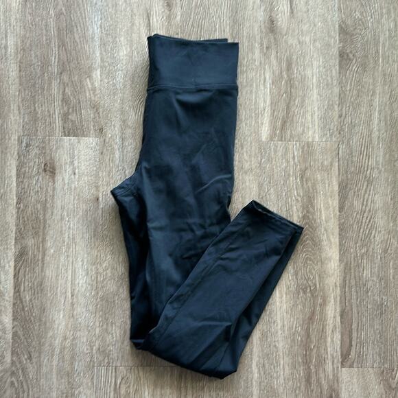 Madewell MWL Black Form High Rise Leggings High Rise Size Small Compressive - Picture 1 of 5
